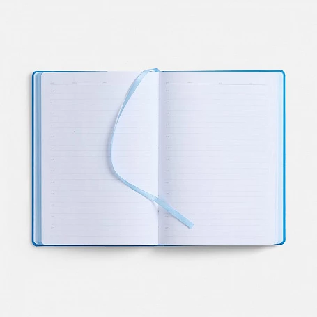 Ежедневник Peel, недатированный, голубой
