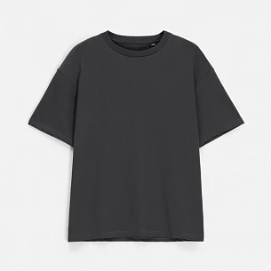 Футболка унисекс Durington, темно-серая (графит)