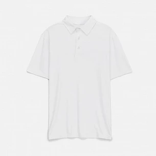 Рубашка поло унисекс Senti, белая