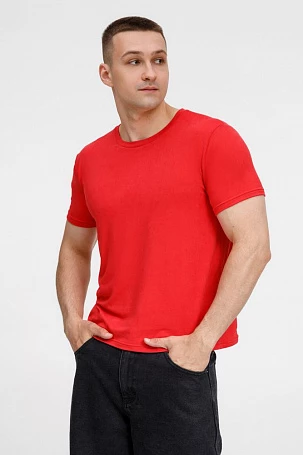 Футболка унисекс Senti, красная