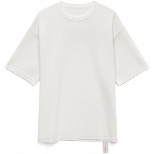 Джемпер с коротким рукавом Siluetti Volumica, молочно-белый