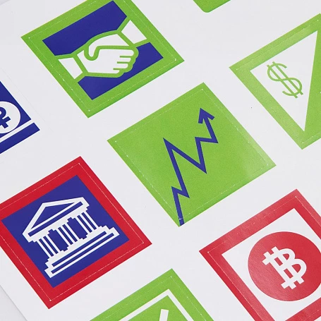 Стикерпак бумажный Industry, финансы