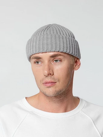 Шапка Hipsta, серебрито-серый меланж