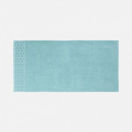 Полотенце махровое Hoya, среднее, голубое