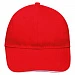 Бейсболка Buffalo, красная с белым