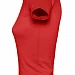 Футболка женская Lady 220 с V-образным вырезом, красная