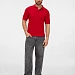 Рубашка поло унисекс Upswing, красная