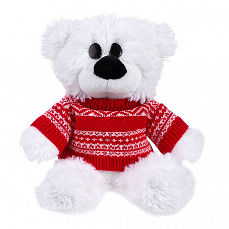 Плюшевый мишка Teddy в вязаном свитере на заказ, малый