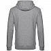 Толстовка с капюшоном унисекс King, серый меланж