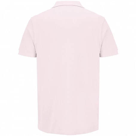 Рубашка поло унисекс Pacific, светло-розовая