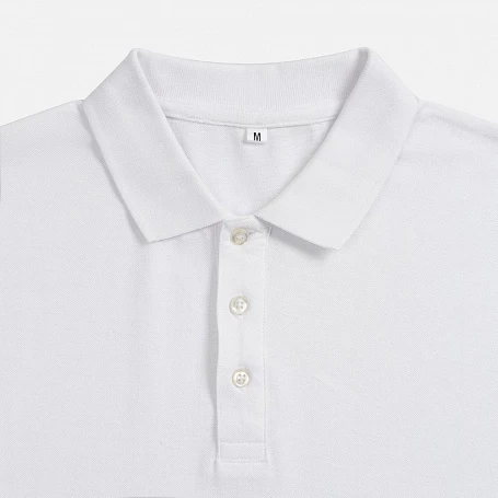 Рубашка поло унисекс Tervise, белая