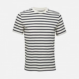 Футболка унисекс Legend, молочно-белая с темно-синим