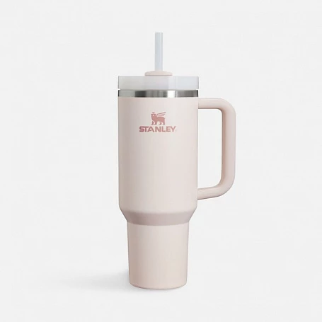 Термокружка Quencher H2.0 1180 с трубочкой, розовая