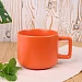Чашка Jumbo в коробке матовая, оранжевая